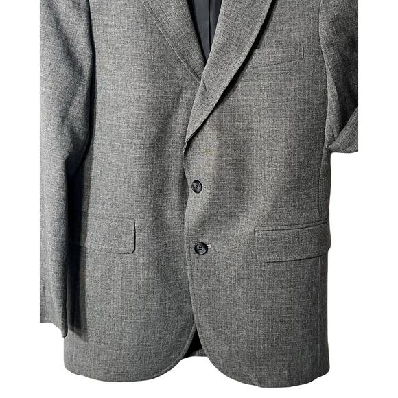 Levis Action Suit Jacket Mens Size 38R Gray Single Breasted Authentic Vintage - Picture 5 of 7